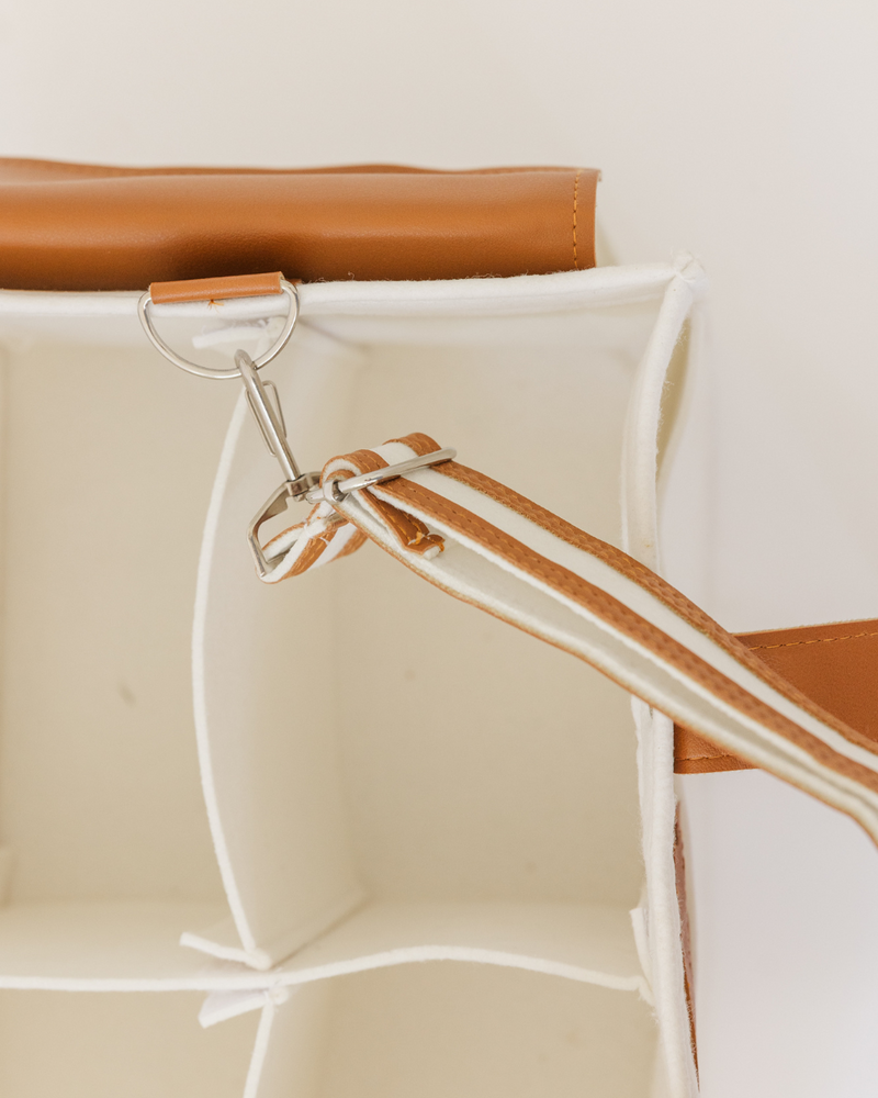 Magnolia Cream Diaper Caddy