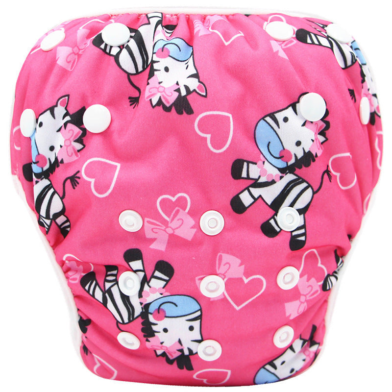 Fashionable Children's Cartoon Swim Trunks