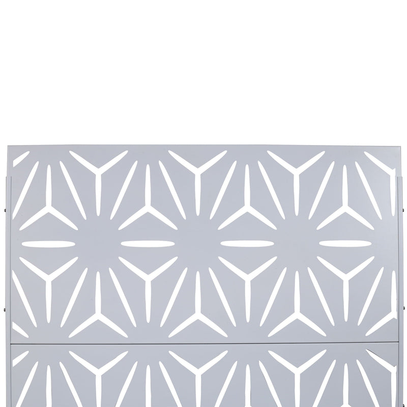 Outdoor & Indoor Metal Privacy Screen, Freestanding Decorative Panels