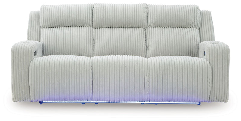 Forest Lake - Power Reclining Sofa With Adj Headrest