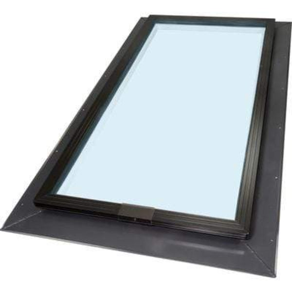 Fixed Self Flashing Tempered Skylight - Clear Glass