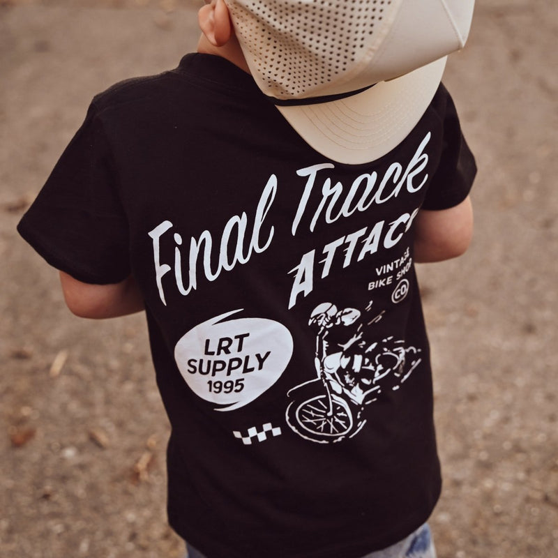 FINAL TRACK ATTACK TEE - BLACK