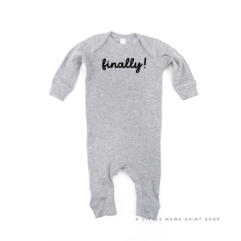 Finally! - Baby Sleeper