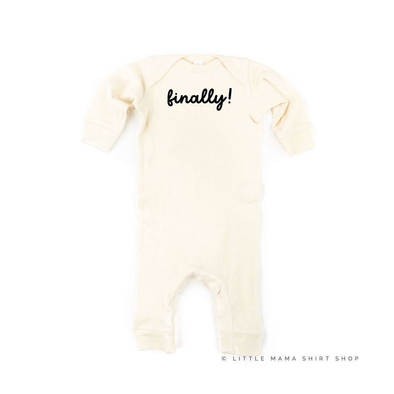 Finally! - Baby Sleeper