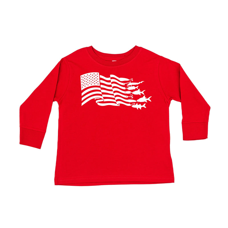 Fishing Flag - Child Long Sleeve Tee
