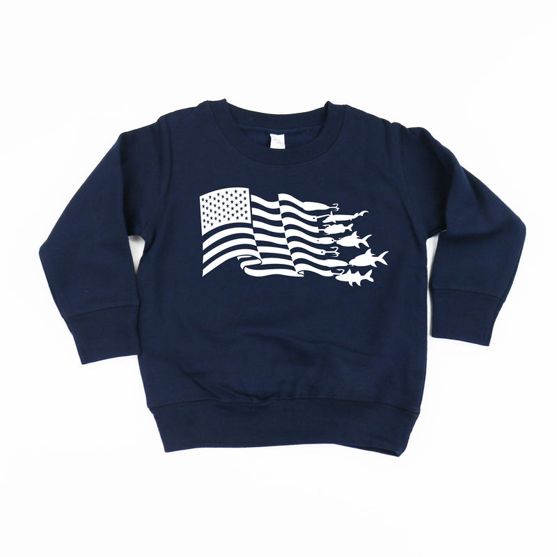 Fishing Flag - Child Sweater