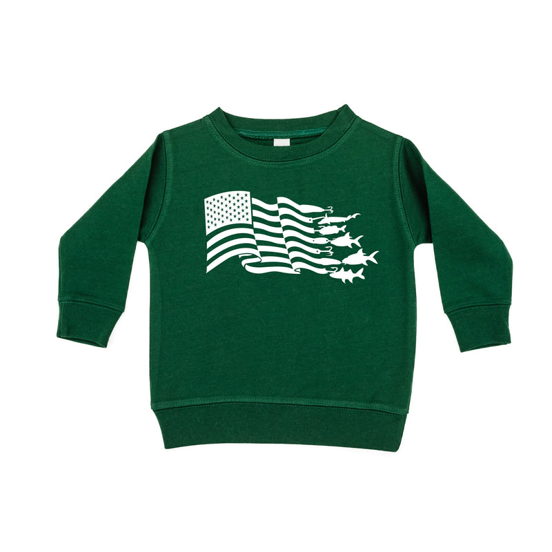 Fishing Flag - Child Sweater