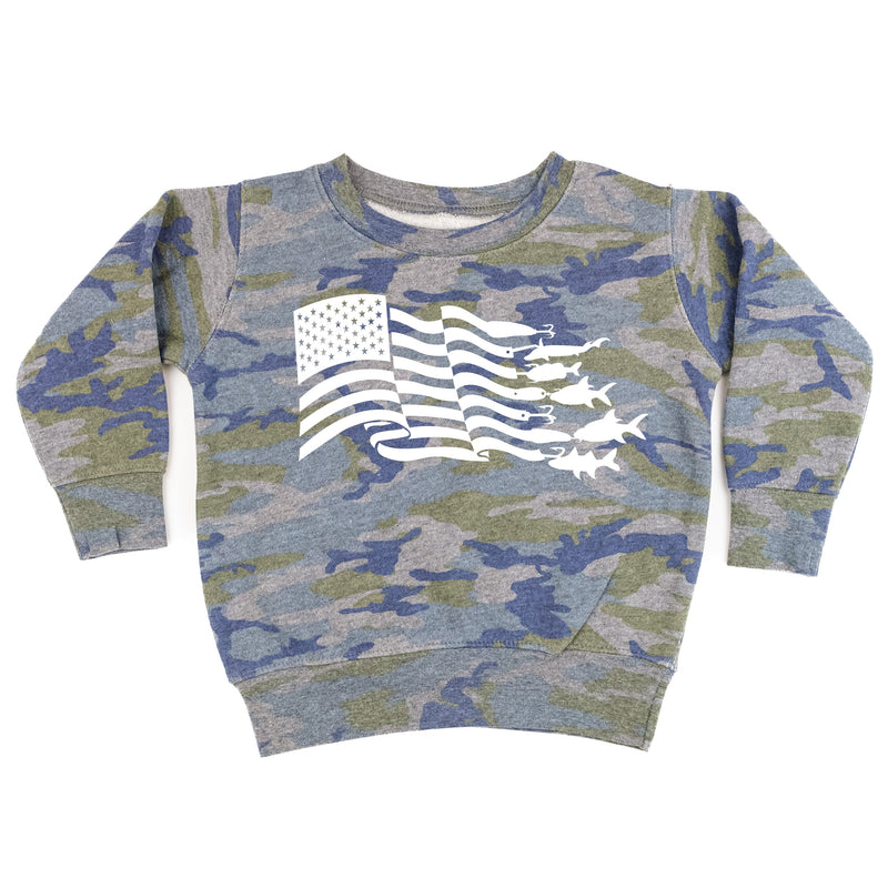 Fishing Flag - Child Sweater