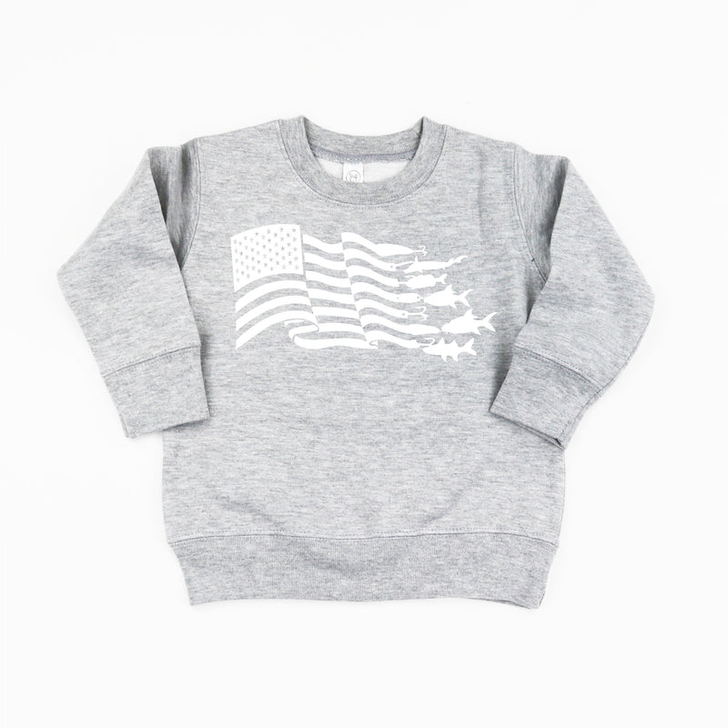 Fishing Flag - Child Sweater