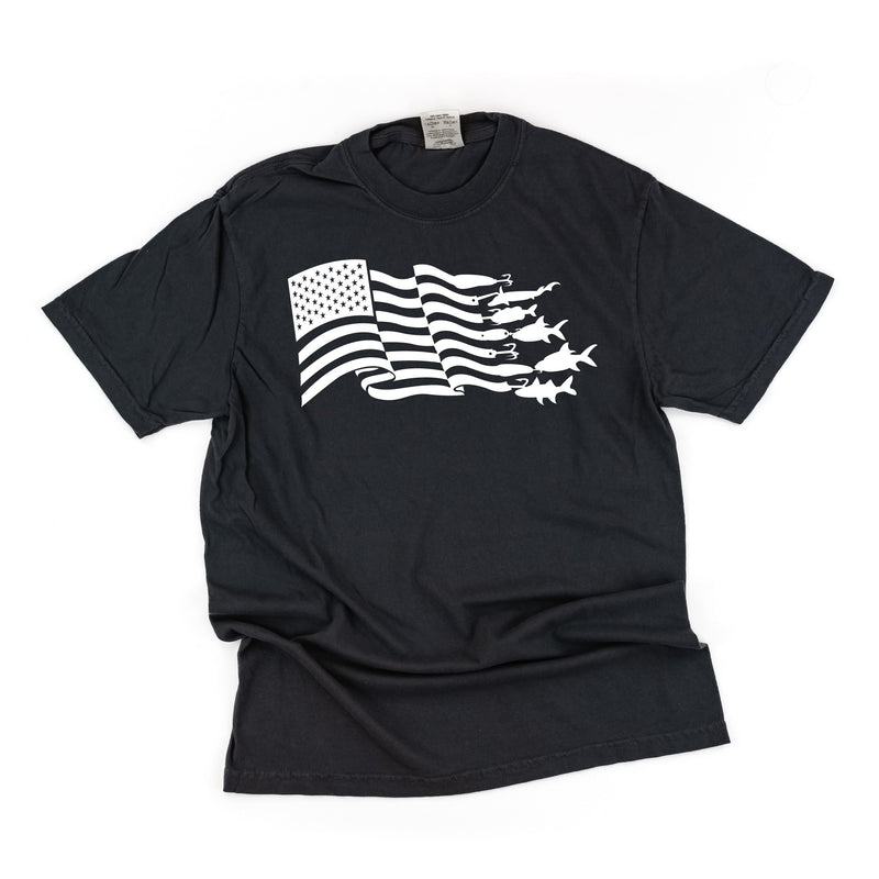 Fishing Flag - Comfort Colors Tee