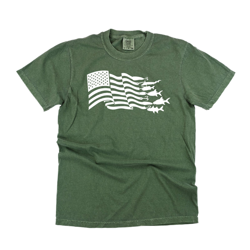 Fishing Flag - Comfort Colors Tee