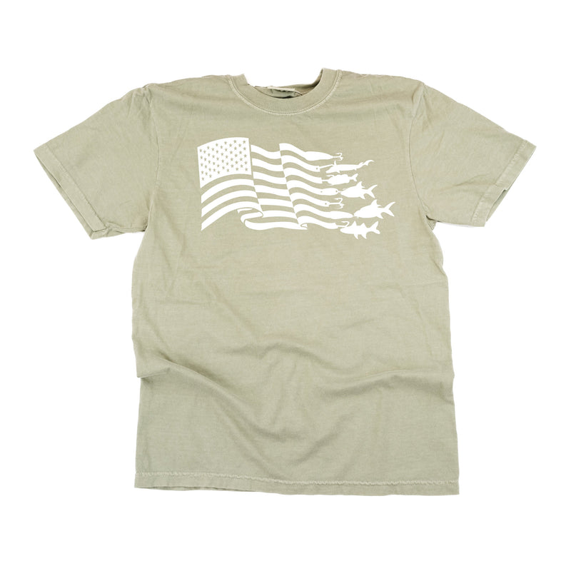 Fishing Flag - Comfort Colors Tee