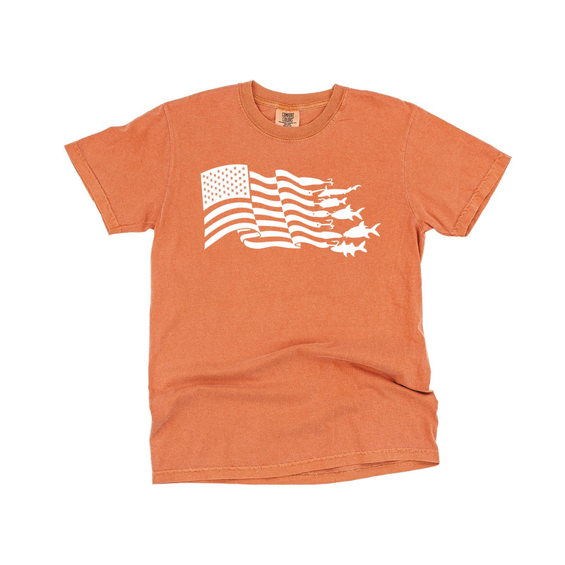Fishing Flag - Comfort Colors Tee