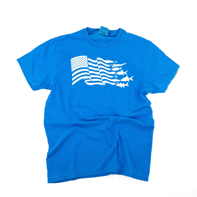 Fishing Flag - Comfort Colors Tee