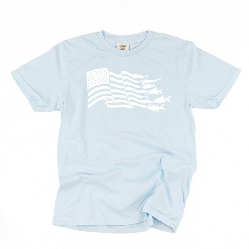 Fishing Flag - Comfort Colors Tee