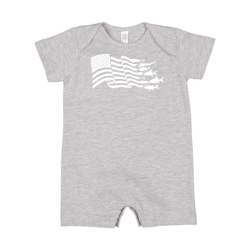 Fishing Flag - Shorts Romper