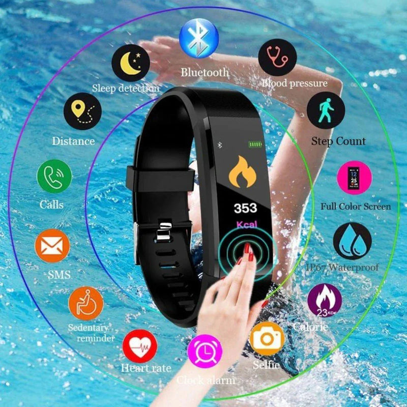 Fitness Smart Watch Activity Tracker - Smarter Wellness at Your Fingertips