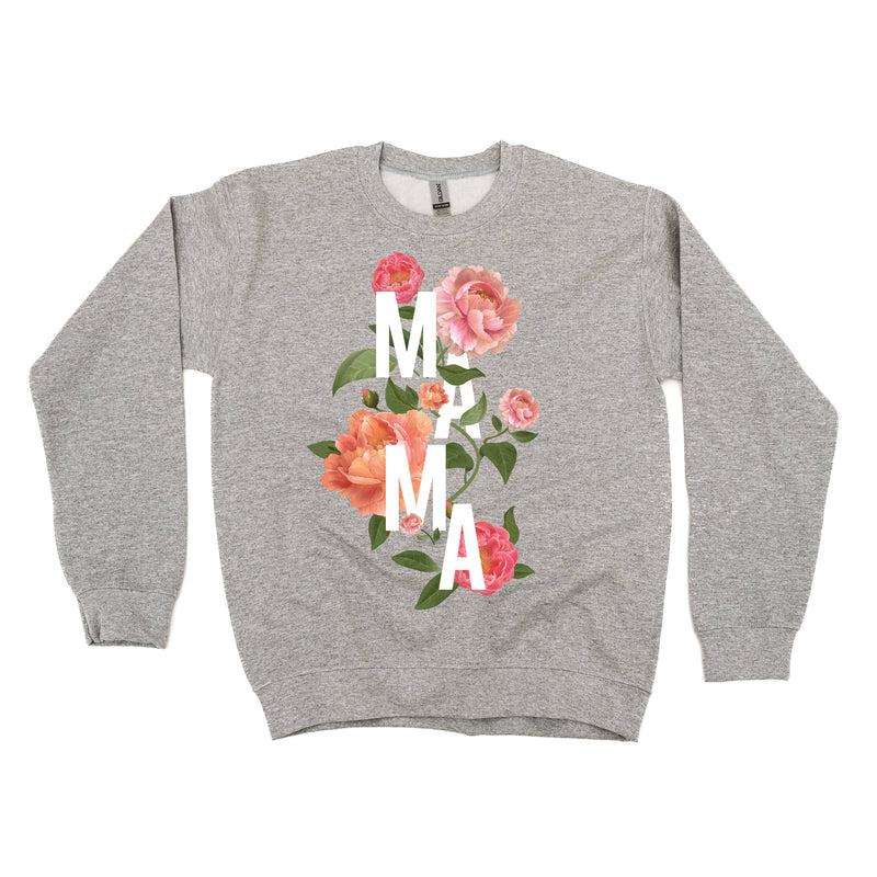 Colorful Florals - MAMA - BASIC Fleece