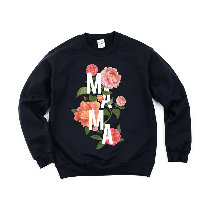 Colorful Florals - MAMA - BASIC Fleece