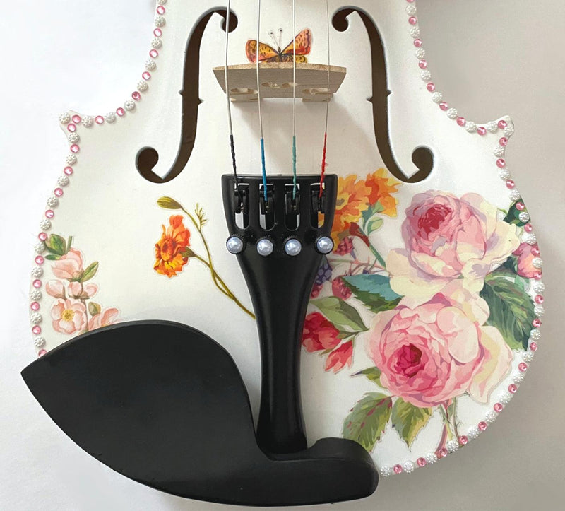 Floral Delight Violin Outfit