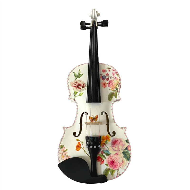 Floral Delight Violin Outfit