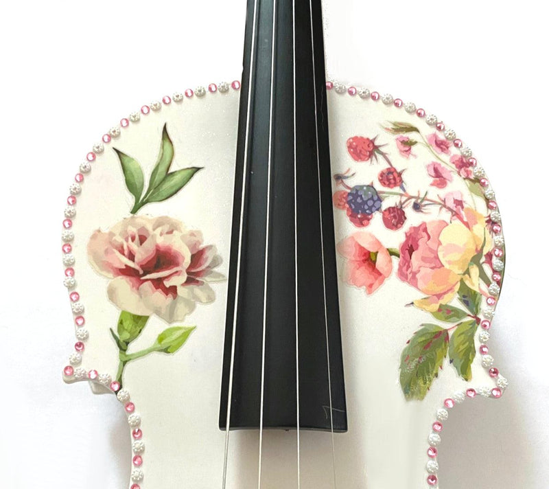 Floral Delight Violin Outfit