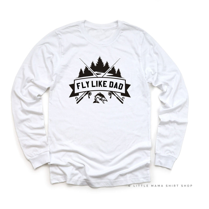 Fly Like Dad - Child Long Sleeve Tee