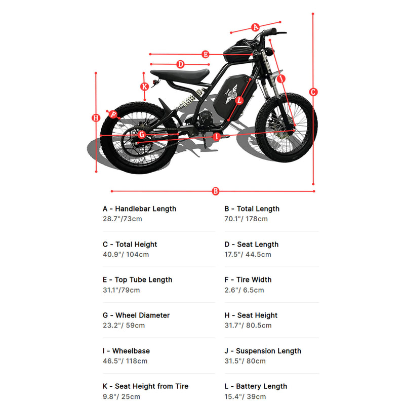 Freego Nova 3 Mid-Drive All-Terrain Electric Motorcycle, 3000W  (SAK19582)