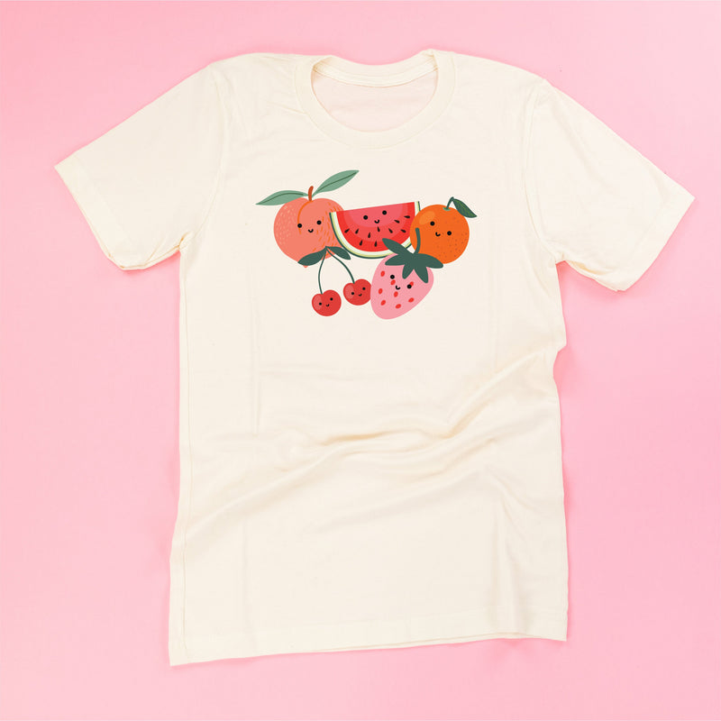Group of Smiley Fruit - Unisex Tee