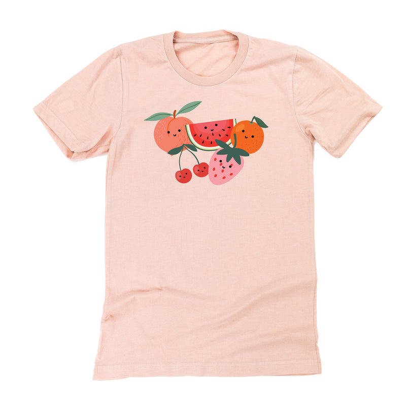 Group of Smiley Fruit - Unisex Tee