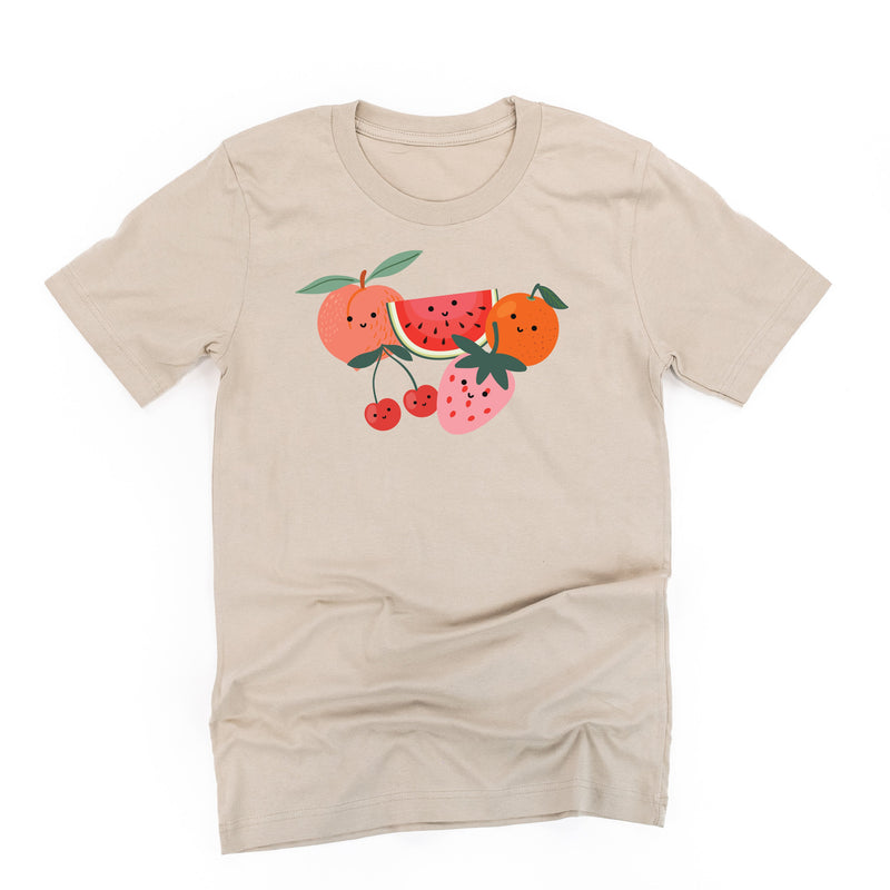 Group of Smiley Fruit - Unisex Tee