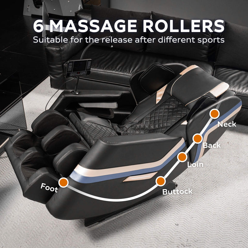 Airvana Full-Body Zero-Gravity Massage Chair Recliner With Six Massage Rollers (SAK91825)