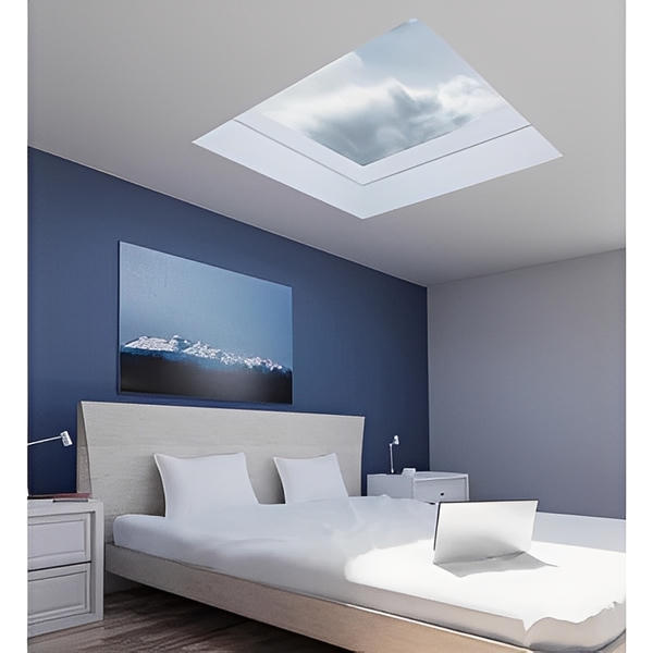 Fixed Curb-Mounted Skylight with Laminated Low-E366 Glass