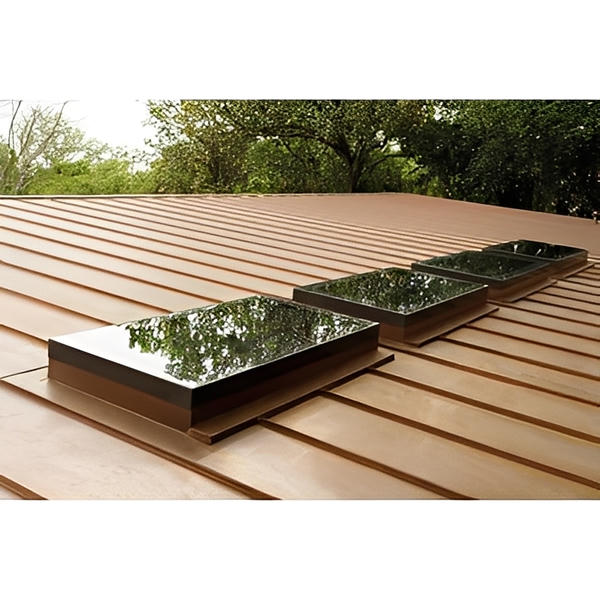 Fixed Curb-Mounted Skylight with Laminated Low-E366 Glass