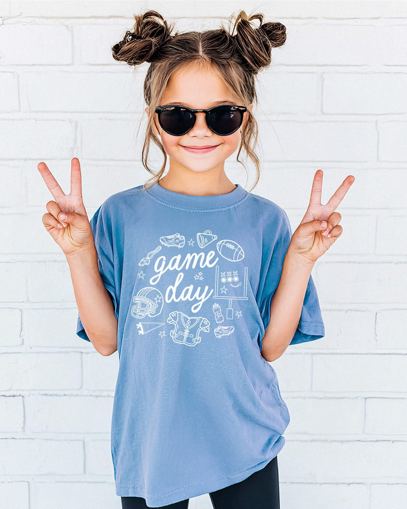 Game Day Ready - Youth Comfort Colors Tee