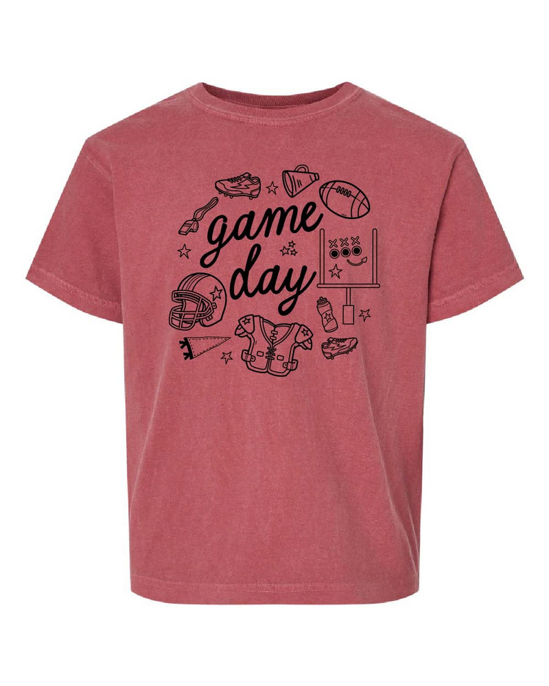 Game Day Ready - Youth Comfort Colors Tee