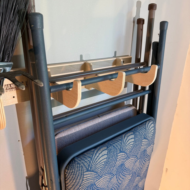 Heavy-Duty Garage Tool Rack – Wall-Mounted Yard Organizer