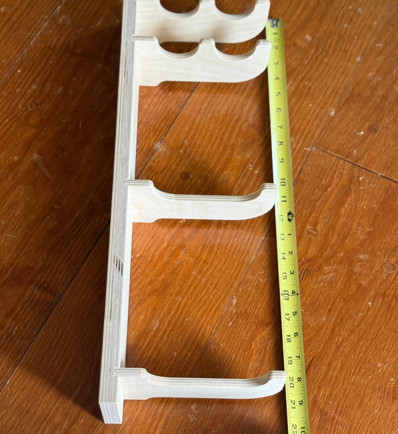 Heavy-Duty Garage Tool Rack – Wall-Mounted Yard Organizer