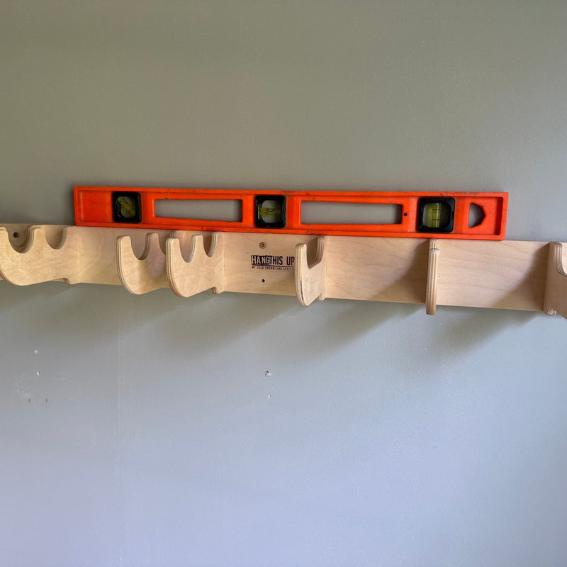 Heavy-Duty Garage Tool Rack – Wall-Mounted Yard Organizer