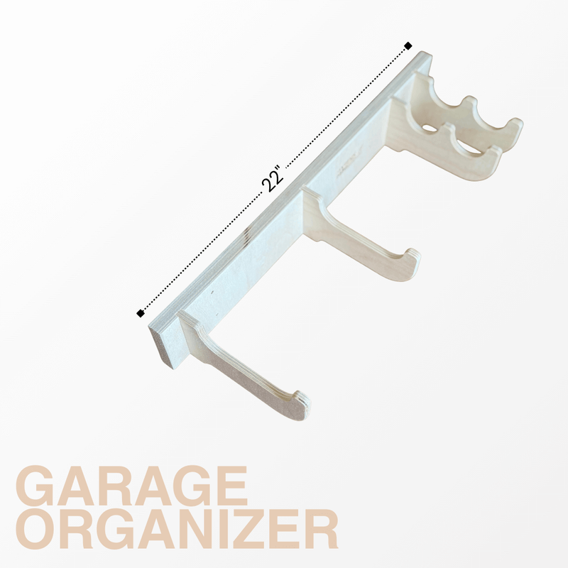 Heavy-Duty Garage Tool Rack – Wall-Mounted Yard Organizer