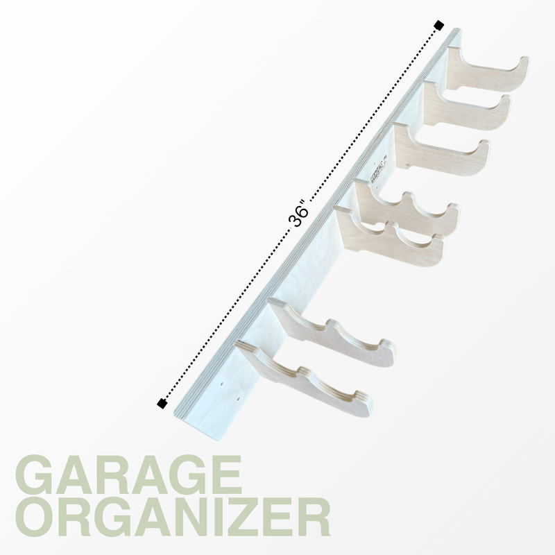 Heavy-Duty Garage Tool Rack – Wall-Mounted Yard Organizer