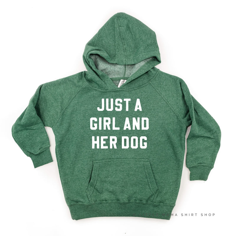 Just a Girl and Her Dog - Child Hoodie