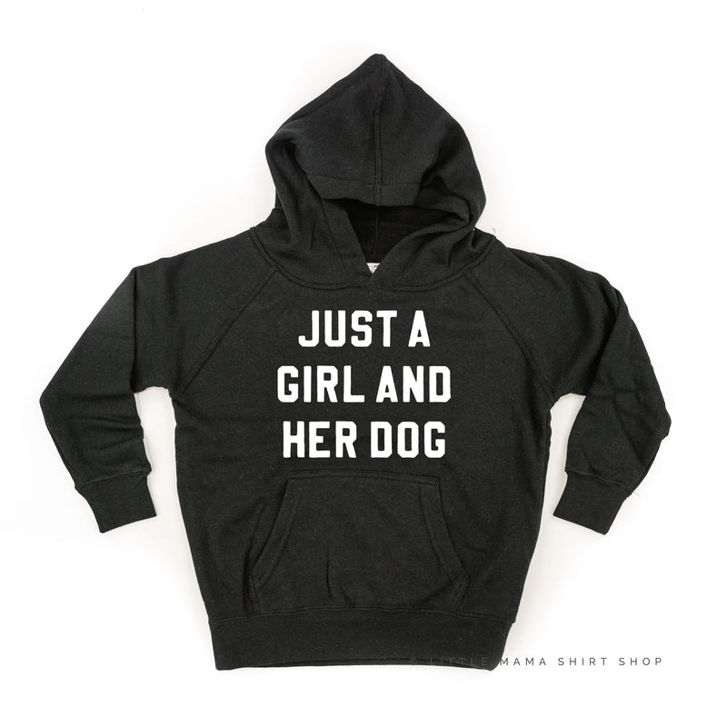 Just a Girl and Her Dog - Child Hoodie