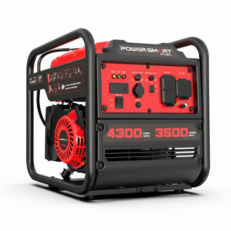 4300W Open Frame Gas Inverter Generator DB5041