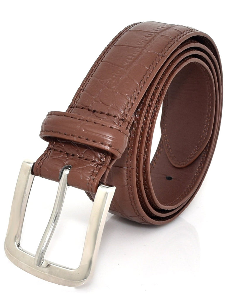Genuine Leather Belt for Men – Everyday Buckle