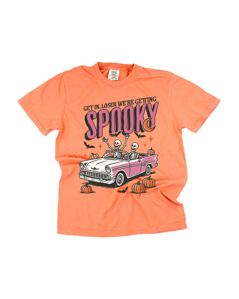 Get in Loser We're Getting Spooky - Comfort Colors Tee