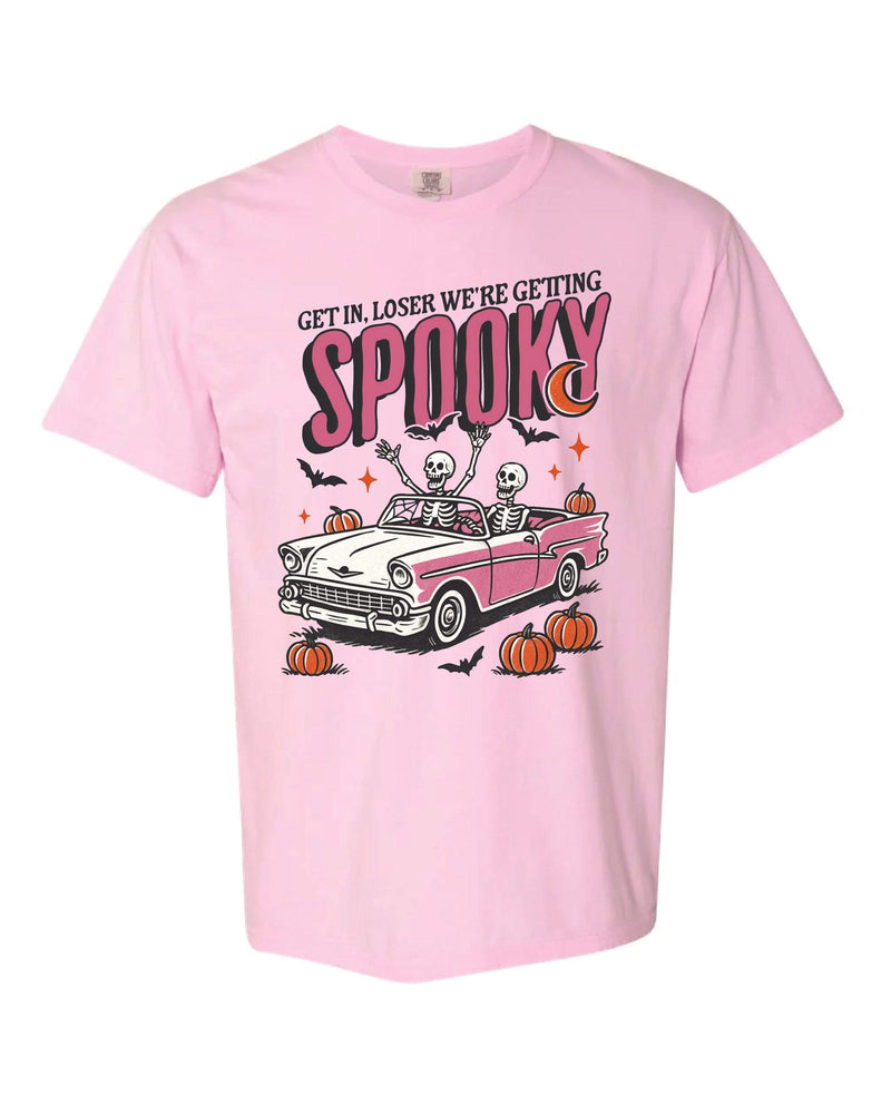 Get in Loser We're Getting Spooky - Comfort Colors Tee