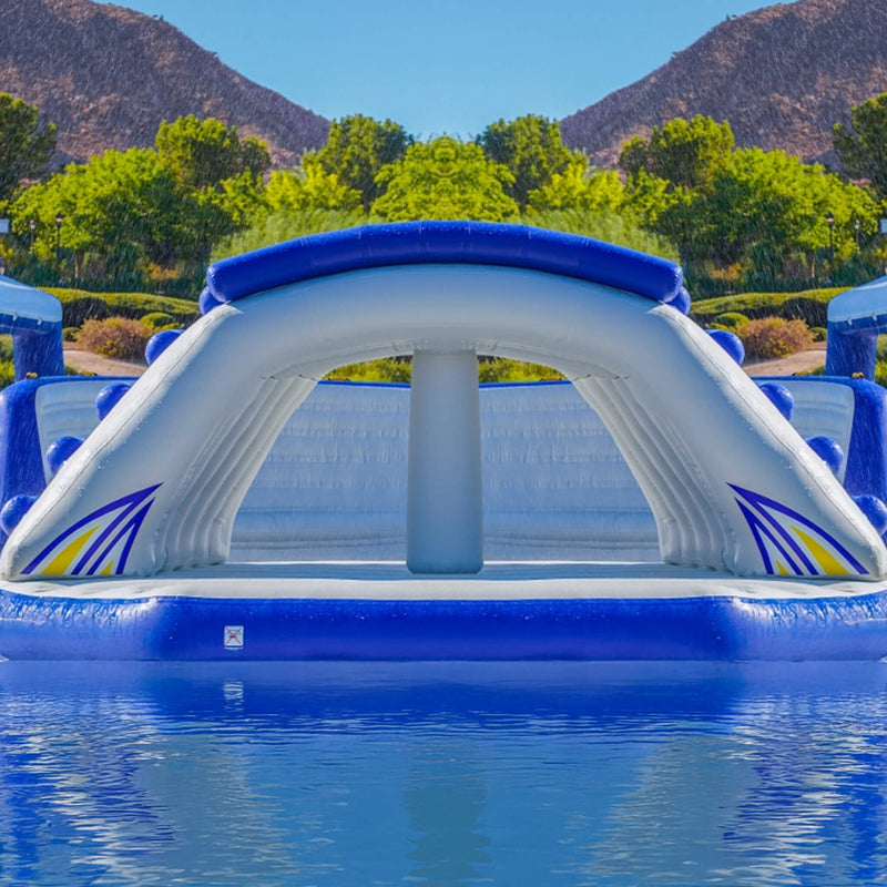 Giant Inflatable Water Climbing Obstacle Course With Air Pump (SAK87625)