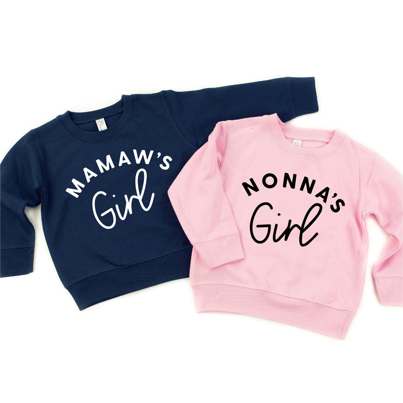 "____ Girl" - (Choose Your Grandma Name) - Child Sweater