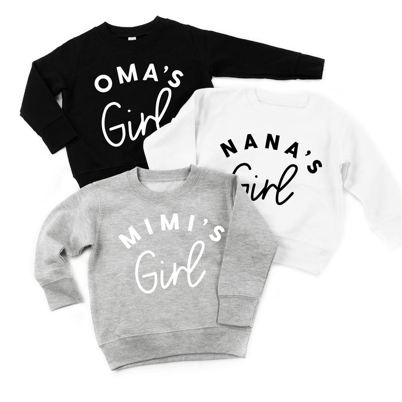 "____ Girl" - (Choose Your Grandma Name) - Child Sweater